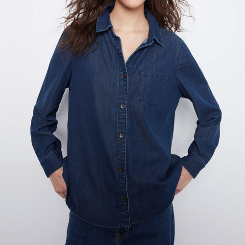Button-Front Shirt