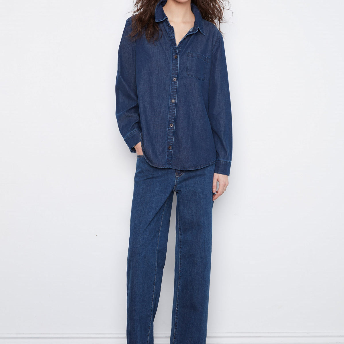 Button-Front Shirt